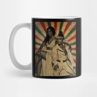 TLC & Shaggy Tour 2023 - Photo Vintage Retro Look Fan Design Mug